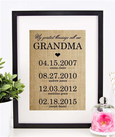 best birthday gifts grandma|cute birthday gifts for grandma.